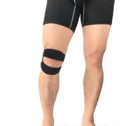 Sangle De Maintien Du Tendon Rotulien ¿ Soulage Les Douleurs Liées Au Jogging, À La Tendinite Et À L'arthrite (Moyenne, Noire)
