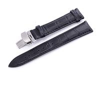 Sangle de montée 14 16 18 19 20 21 22 24 mm Band de Montre de Remplacement avec Boucle Papillon à Double Presse Ajustement pour Ajustement pour la série Amani