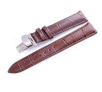 Sangle de montée 14 16 18 19 20 21 22 24 mm Band de Montre de Remplacement avec Boucle Papillon à Double Presse Ajustement pour Ajustement pour la série Amani