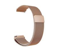 Sangle de montre, bracelet de montre universel en maille Bracelet en acier inoxydable fermontal de sécurité magnétique, pour sangle de remplacement de montre intelligente 12 mm 14 mm 16 mm 18 mm 20