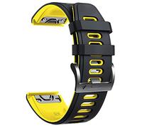 Sangle de montre de monotage en silicone en silicone pour Garmin Fenix 5S 5 5X plus 6S 6 6x Pro Smart Bracelet 20 22 26 mm Fitule rapide Fix Easy