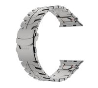Sangle de montre en acier inoxydable Explorez la bande de métal de fer Iron-Man pour la bande S10 46mm S10 42 mm Ultra 49 mm 45 mm 44 mm Bands de surveillance