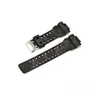 Sangle de montre en caoutchouc ajustement pour Casio Fit pour G-Shock Remplacement du camouflage noir sport étanche ACCESSOIRES ACCESSOIRES DE CEAUTRES DE CEAUTRÉE DE CEAUTRÉE 16 mm (couleur: