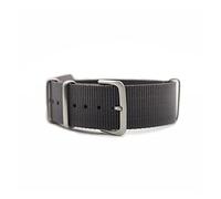 Sangle de Montre en Nylon zoulou 20 mm 22 mm de la Bande de Surveillance pour 007 Bande de Surveillance Noire/Rouge/Verte Utiliser la Peau - matériau