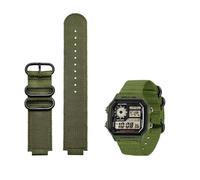 Sangle de montre en toile Ajustement 18 mm pour la boîte AE1200 / 1300/1000 W-219 Band de montre en nylon modifié Bracelet de bracelet masculin