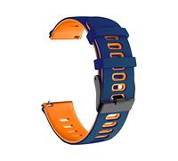 Sangle de montre intelligente pour Garmin Venu 2 Plus Band de bracelets Venu / Venu2 Forerunner 245 645 Bracelet Watch Bracelet Silicone 20 22 mm ceinture (Couleur: bleu foncé, taille: Venu 2 Plus)