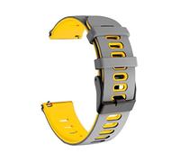 Sangle de montre intelligente pour Garmin Venu 2 Plus Band de bracelets Venu / Venu2 Forerunner 245 645 Bracelet Watch Bracelet Silicone 20 22 mm ceinture (Couleur: Blanc Black, taille: pour Venu 2)