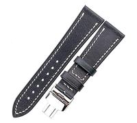 Sangle de montre Owkay, sangle en cuir 18 20 22 24 mm Mes aussi pour femmes et hommes Sangle de vache rétro Brotte de courroie accessoires, bracelet Happy House