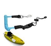 Sangle de pagaie de kayak | Corde extensible et sécurisée pour canne à pêche en eau douce et salée, canoë