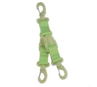 Sangle de palme de plongée en nylon lumineux avec support de tuba, conçue pour contenir des palmes, des appareils photo et du matériel de plongée pendant les activités de plein air et sous-marines