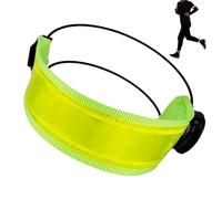 Sangle De Pantalon De Vélo Réfléchissante - Bande Élastique Réglable De 20 À 36 Cm Avec Boucle Pivotante Et Clip De Sécurité | Accessoire De Visibilité Pour Le Cyclisme De Nuit, Manchette De Pantalon