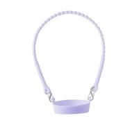 Sangle de poignée de bouteille d'eau pour bouteilles de 226,8 à 1,2 l - Cordon isolant portable pour randonnée, voyage, sports de plein air - Violet clair