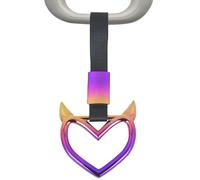 Sangle de Poignée en Forme de Cœur pour Voiture - Sangles de Poignée Voiture Charm Dérapant | Décoration d'Avertissement en Anneau pour Pare-chocs Arrière pour Bus Camion Camping-car et Personnes