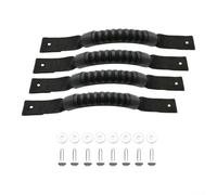 Sangle de poignée ergonomique tissée pour kayaks et canoës fabriquée à partir de caoutchouc et de nylon, conçue pour remplacer ou ajouter des poignées pour bagages, valises et planches de surf (4