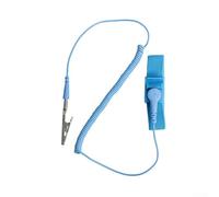 Sangle de poignet antistatique avec câble spiralé de 1,8 m, bracelet de mise à la terre pour protection ESD, accumulation statique, réglable pour les représentants électroniques