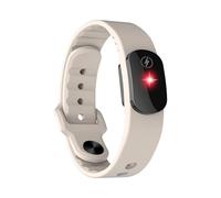 Sangle de poignet antistatique, bracelet réglable en silicone, 25 x 1,5 cm, sangle de mise à la terre, bracelet statique, construction légère, pour un confort quotidien en hiver, blanc, Refer to