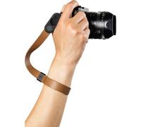 Sangle de poignet en cuir pour appareil photo Peak Design Cuff Tan