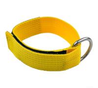Sangle de poignet en nylon de qualité marine pour sports sous-marins avec ajustement réglable et matériel résistant Rose (jaune)