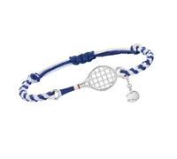 Sangle de poignet légère et réglable en corde tissée bleu vif parfaite pour le sport et une utilisation quotidienne, One Size, Comme décrit
