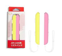 Sangle De Poignet Oled Pour Nintendo Switch,Ulà Main,Lanière,Vidéo Pour Ordinateur Portable,Accessoires Just Dance,Manette Joy-Con De Jeu - Type Yellow Pink