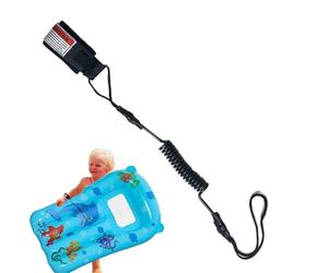 Sangle de poignet pour planche de surf Boogie Board, cordon de rechange en TPU élastique et léger, manchette confortable avec émerillon pour femmes, adolescents, filles, garçons et jeunes (70 g)