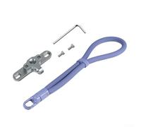 Sangle de poignet réglable avec adaptateur 1/4 pour télécommande DJI RC RC2 pour réduire la fatigue de manipulation (violet grisâtre)