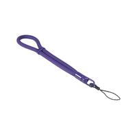 Sangle de poignet réglable sécurisée en silicone, couleur violette | Taille réglable, support de poignet léger pour appareil photo pour plusieurs marques, boucle de libération pour l'exploration
