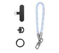 Sangle de poignet sécurisée pour appareils photo Design confortable Polyester Porte-clés Corde pour photographie extérieure Dragonne