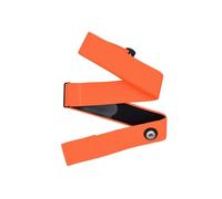 Sangle de poitrine de rechange pour moniteur de fréquence cardiaque Polar H10 H9 H7, Garmin, Wahoo TICKR, Coospo, Powr Labs, Mo-Fit (orange)