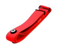 Sangle De Poitrine Pour Moniteur De Fréquence Cardiaque Sans Fil,Ceinture De Sport Pour Polar Wahoo Garmin - Type Red