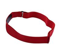 Sangle de poitrine réglable en nylon souple élastique compatible avec moniteur de fréquence cardiaque MZ capteur de fréquence cardiaque sans fil
