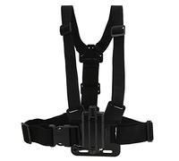 Sangle de Poitrine Réglable pour Diffusion en Direct et Prise de Vue sur Téléphone Portable en Ski, VTT et Sports, ABS, 1 Pièce