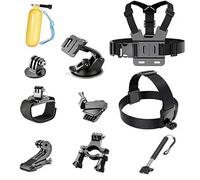 Sangle de poitrine réglable pour Gopro12/11/10 Max Osmo - Support de téléphone portable avec clip - Support de téléphone portable avec ventouse - Pour la maison/l'extérieur