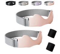 Sangle De Précision - Sangle De Genou Réglable, Coussinet De Point De Verrouillage En Silicone, Reste En Place À Chaque Répétition, Genouillère Respirante For Un Port Toute La Journée.(Pink,2pcs)
