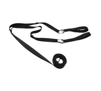 Sangle de prévention des chutes de ski pour enfants avec points de réglage ergonomiques et sangle robuste pour une utilisation en extérieur (noir)