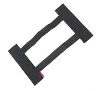 Sangle de rangement de coffre élastique en nylon pour bagages, équipements de sport et accessoires de camping, filet polyvalent pour l'ordre dans la voiture, le garage ou la maison, noir, taille S