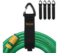 Sangle de Rangement Trilancer avec Attache Cable Scratch et Crochets en Forme de Triangle pour Ranger des Câbles, des Fils,des Cordes, des Tuyaux pour Organizer la Maison,Le Garage,Design Breveté(4L)