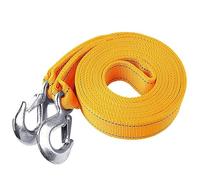 Sangle De Remorquage 4M/5M/6M/7M/8M/9M/10M avec 2 Crochets En Acier - Câble De Voiture 5-25 Tonnes - Heavy Duty Tow Rope avec Sac De Rangement (6m/8T)