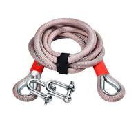 Sangle De Remorquage Heavy Duty Tow Rope Sac Rangement - Corde De Remorquage 5-25 Tonnes, 2 Crochet En Acier, Compatible avec Voitures 4M/5M/6M/7M/8M/9M/10M, Tensile Strength 12T (Size : 5m)
