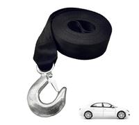 Sangle de remorquage, sangle de treuil pour remorque de bateau | Résistance à la rupture de 10 000 livres avec crochets, robuste, sangle de remorque de bateau de traction, 2 x 20 pouces, pour bateaux