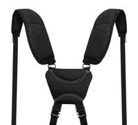 Sangle de sac à bandoulière de golf portable réglable de rechange anti-rayures, imperméable et rembourrée pour professionnel, noir