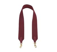 Sangle de Sac à Main Sangle de Sac à Main bandoulière de Remplacement pour Sac à Main fourre-Tout en Toile Sangle pour Sac à bandoulière Fermoir en Laiton doré Bourgogne