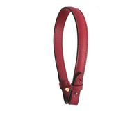 Sangle de Sac à Main Sangle de Sac en Cuir grainé de Remplacement pour Sacs à Main Bandoulière en Cuir pour Sac à Main Or Rivet Bourgogne
