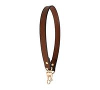 Sangle de Sac à Main Sangle pour Portefeuille Poignée de Sac à Main Bretelles pour Sac Sangles de Remplacement pour Sacs à Main Fermoir en Argent Café