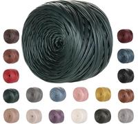 Sangle de sac au crochet, aspect similicuir, fil de polyester épais, pour sacs, paniers et décorations DIY