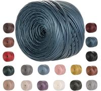 Sangle de sac au crochet, aspect similicuir, fil de polyester épais, pour sacs, paniers et décorations DIY