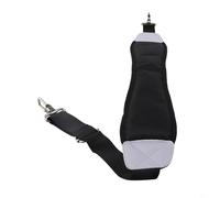 Sangle de sac de golf réglable en maille respirante, coussinet d'épaule rembourré antidérapant, sac de transport simple en nylon robuste, accessoire de rechange confortable pour sac de golf (blanc)