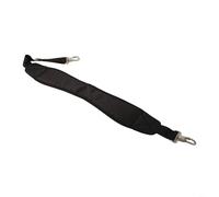 Sangle de sac de golf réglable en maille respirante, coussinet d'épaule rembourré antidérapant, sac de transport simple en nylon robuste, accessoire de rechange confortable pour sac de golf (noir)