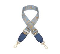 Sangle de Sac en Toile réglable for Sacs à Main, Ceinture 3.8cm Large, Sangle d'épaule Remplacement, Accessoires pièces(Lake Blue)