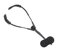 Sangle de saxophone double épaule réglable avec support à 3 points - Harnais de cou antidérapant pour saxophone alto ténor soprano - Répartition ergonomique du poids